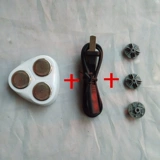 Оригинальное универсальное запасное лезвие, зарядный кабель, бритва с аксессуарами