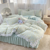 Маленькая ромашка-зеленый