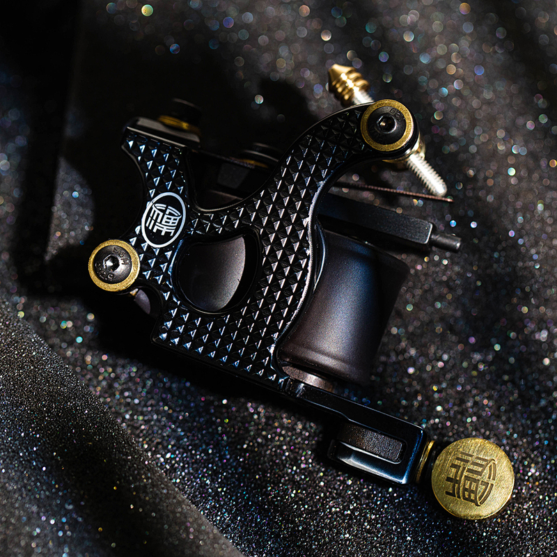 Fushi Seventh Generation [Aerospace Aluminum Precision Carving] [Line Cutting Model & Fogging Model] Tattoo Machine Coil Machine