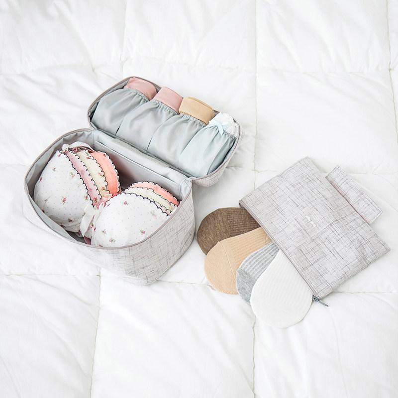 Lucky monkey LUCKY MONKEY non-toxic material travel underwear bra storage bag panties socks sub-packaging