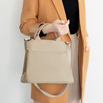 White collar briefcase female professional shoulder bag tote file bag 2020 Spring business big bag female style