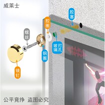 Mirror nail decorative cap decorative cover glass fixed nail buckle screw decorative cover ugly cover mirror fixed advertising nail buckle