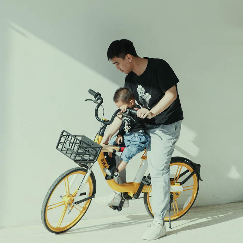 Alien Bike Baby Sitting Plate Front Public Electric Bike Child Seat Portable Quick Demolition Harro Hedona Fold