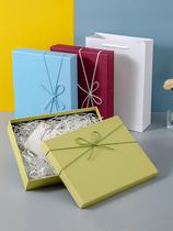 Rectangular gift box Empty box Packing box Birthday gift box Large Valentines Day gift box Small fresh custom