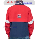 Nikelab USA American Team Retro Sports Leisure Осенью и зимняя теплая толстая куртка CD6374-657