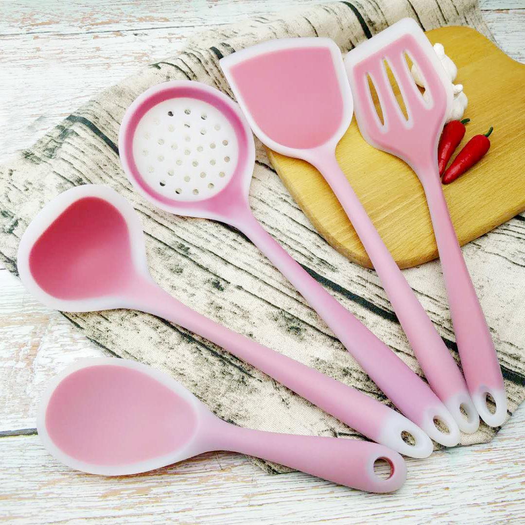 Wow Glue Spoon Rice Spoon Rice Spoon Food Grade Silicone Pan Shovel Not Stick With Pan Fried Vegetable Spade Soup Spoon Rice Spoon Rice Spoon Stainless Steel