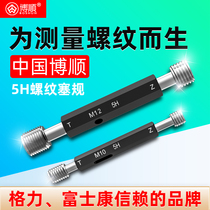 5H thread plug gauge 5H metric thread gauge pass and stop gauge thread bolt gauge 5H internal thread plug gauge including measurement