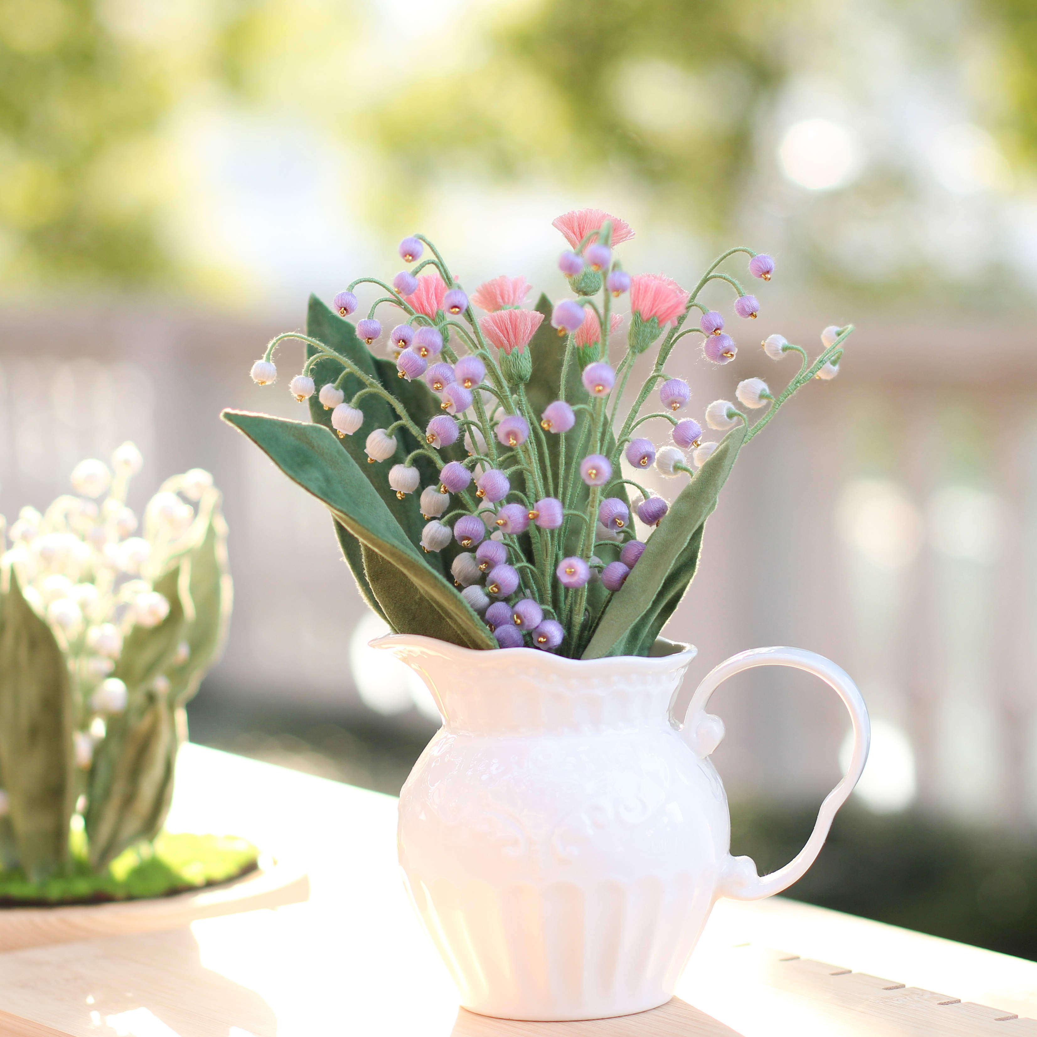 Embroidery DIY material bag handmade solid embroidery Suzuki brooch with homemade Suzuki necklace material bag-Taobao