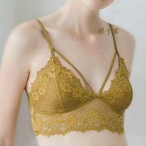 Sexy Lace Spice Strap Underwear Women No Steel Ring Coaleste Bra Super Slim BACK SMALL BRA BRALETTE