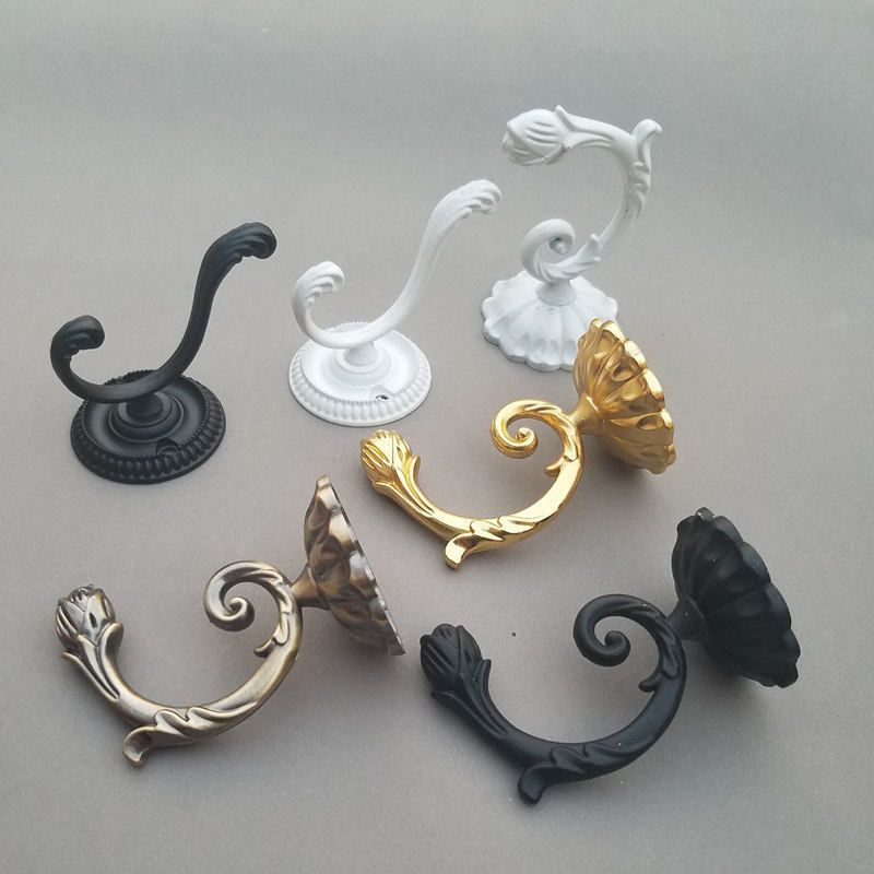 Clothing Shop Hooks Up Wall Hanging Creativity Small Single Hook Retro Iron Art Clothes Shop Display Shelving Hook Points Hang