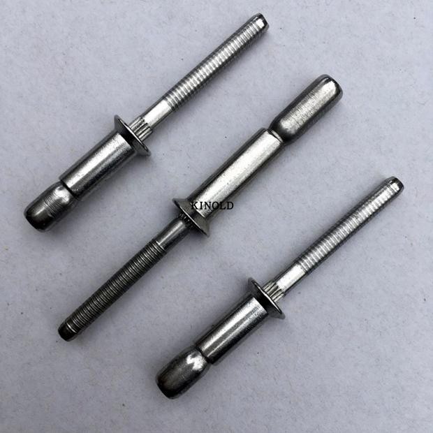Factory Spot Fine Combined Brand Full Aluminum Total Iron Total Steel 304 Wire Drawing Rivet Stainless Steel Mouth Cup Inner Lock Pull Rivet-Taobao