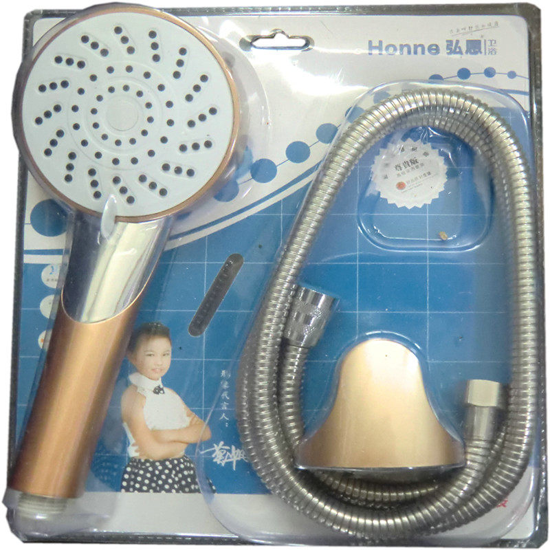 Shower head bathroom shower shower head set water heater hand-held shower shower head single-head adjustable shower head