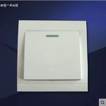 Huasheng 86 socket single and double control switch one two three open five hole telephone computer TV sound and light control speed regulation