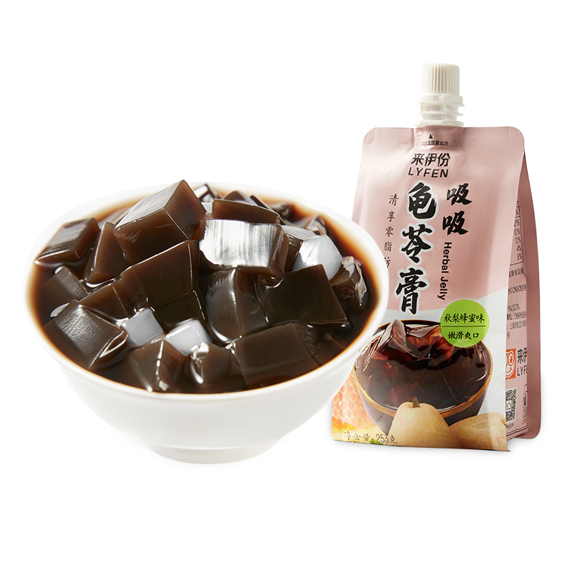 Coming to Iportions Suction Turtle paste 500g Ice Chill Clear Sweet Jelly Candy Pudding Lower Afternoon Tea Casual Snacks Small