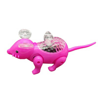 Douyin new electric can sing projection light mouse unisex childrens small gift red toy