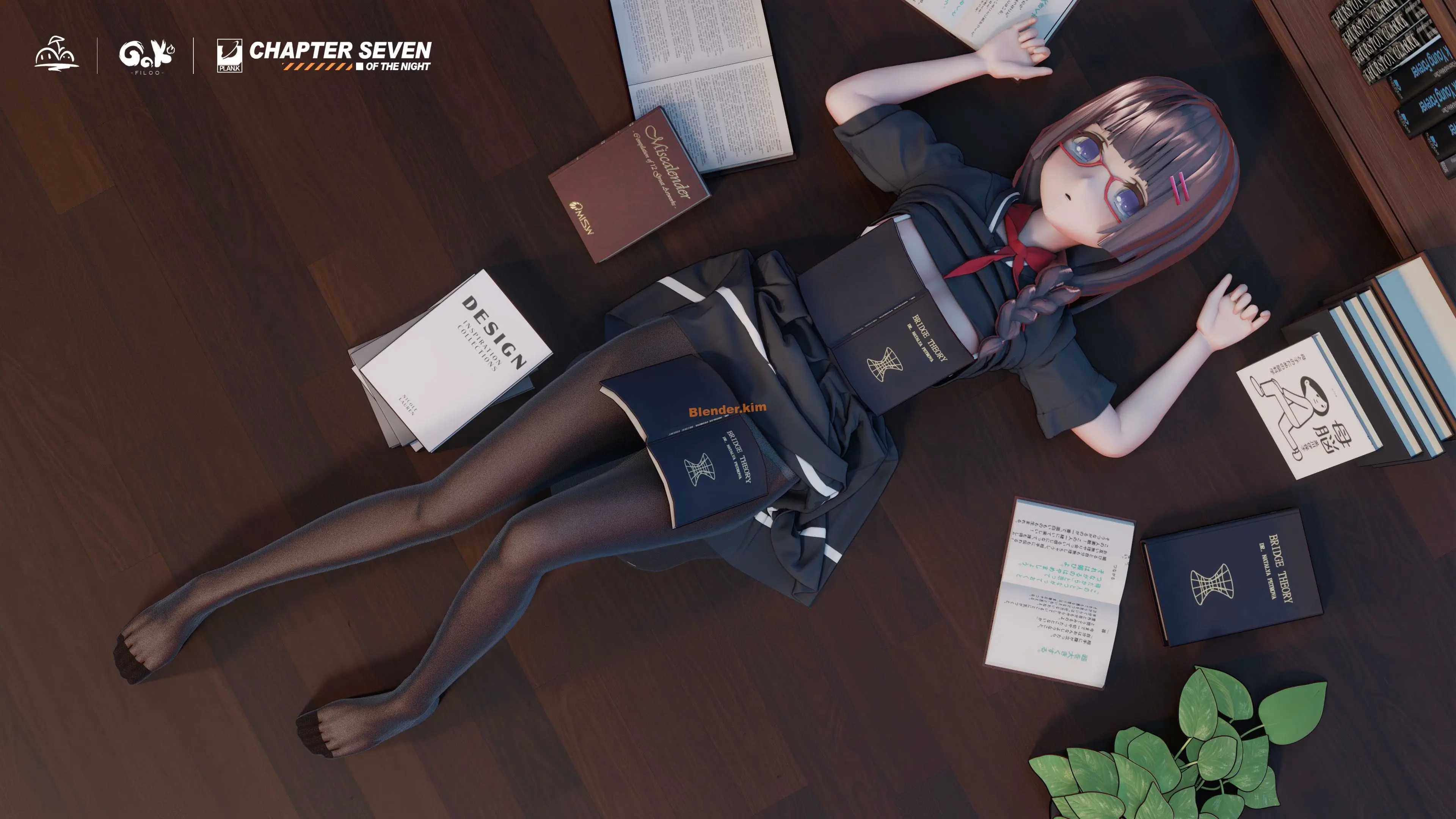 只是一块黑森林蛋糕 JK少女-魔酷网