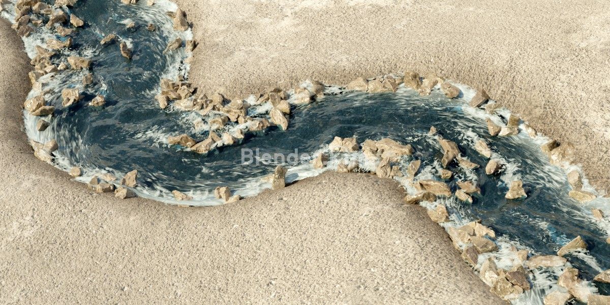 河流生成器 Realtime River Generator - Blender预设-魔酷网