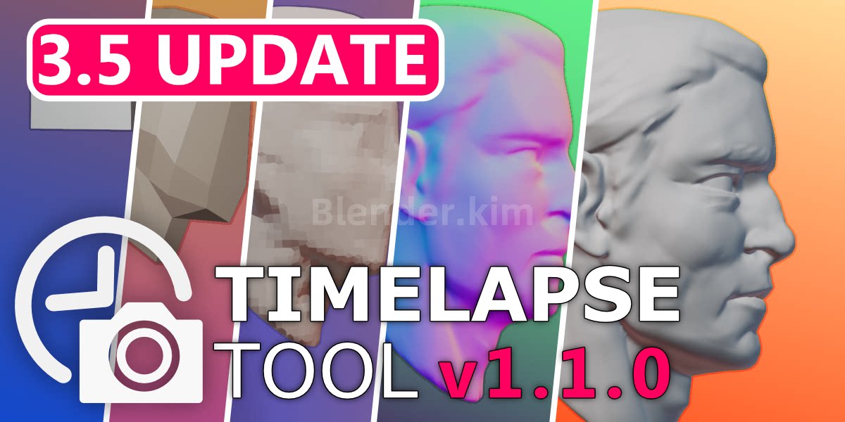 延迟相机捕捉插件 Timelapse Tool – Blender插件-魔酷网