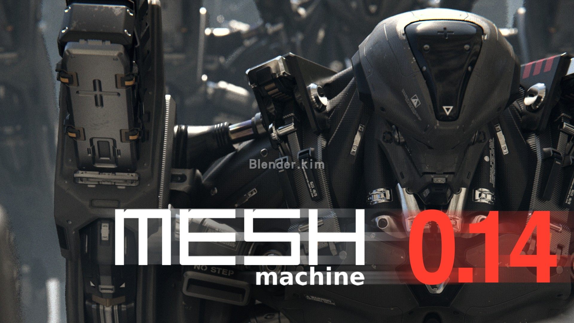 模型建模倒角 MESHmachine - Blender插件-魔酷网