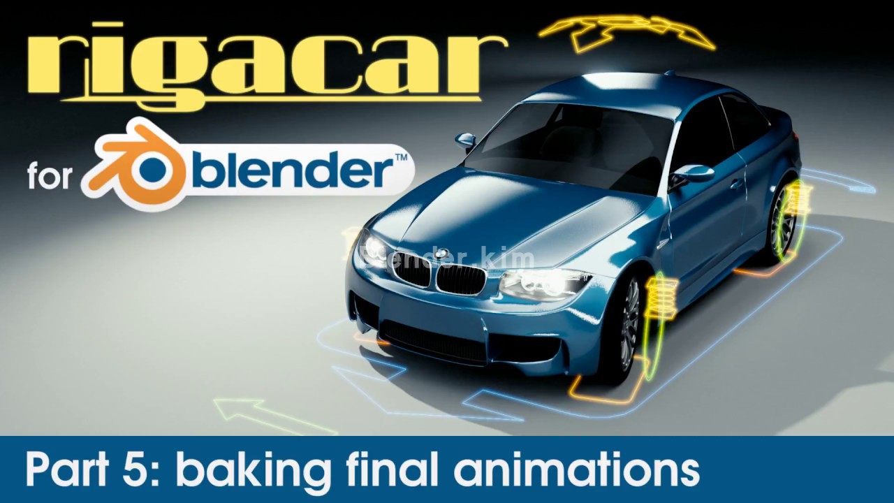rigacar for blender 3.6/4.0 修复版-魔酷网