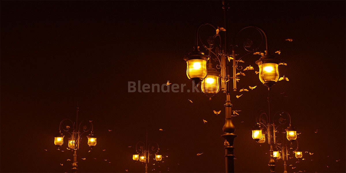 蝴蝶飞舞预设 Butterflies And Moths Asset - Blender预设-魔酷网