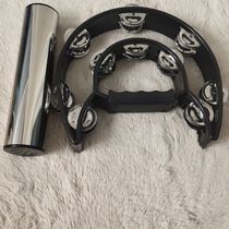 Percussion instrument metal sand drum stainless steel iron sand drum professional sand drum KTV band sand hammer accompaniment rattle