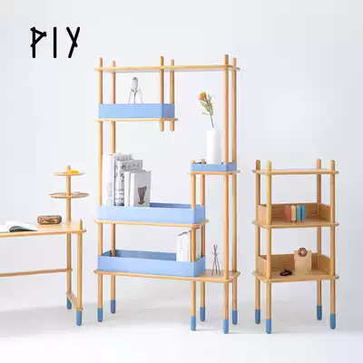 PIY shelf original simple modern bookshelf landing with changing porch partition