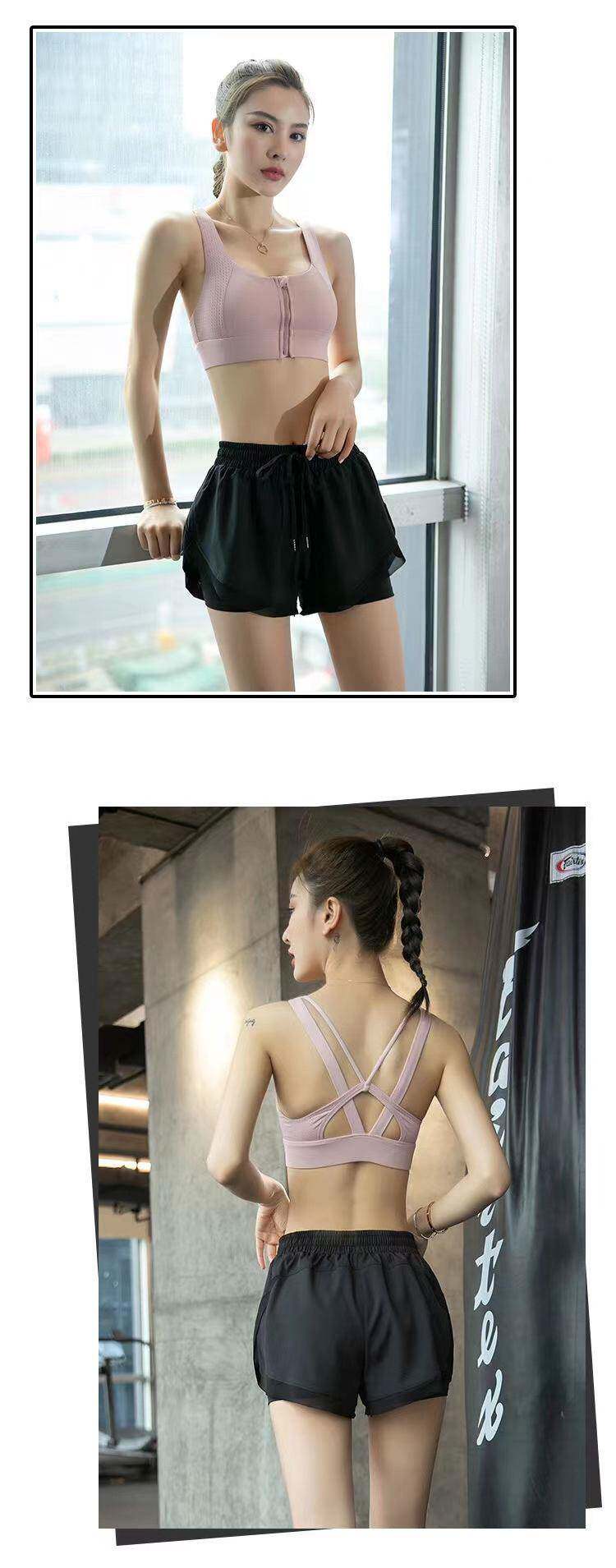 Одежда для йоги 运动套装女夏季薄款宽松大码短袖速干上衣专业健身房晨跑步瑜伽服 OTHER