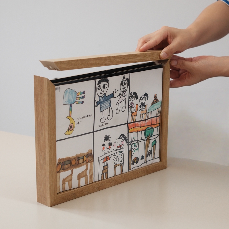 Magnetic Activity Cover Quick-Release Picture Frame Storage and Display Integrated Children's Artwork Award Certificate Framing A3 A4 Artwork Wall Photo Frame Magnetic Activity Cover Quick-Release Picture Frame Storage and Display Integrated Children's Artwork Award Certificate Framing A3 A4 Artwork Wall Photo Frame