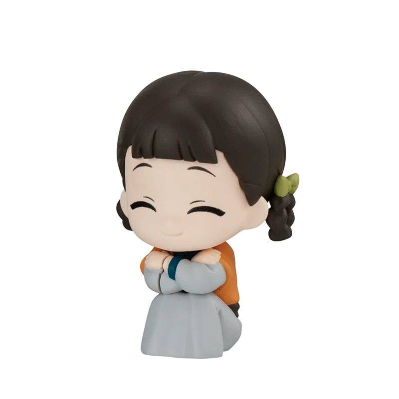 Fan-made The Apothecary Diaries chibi mini figure Xiaolan gray and orange character style