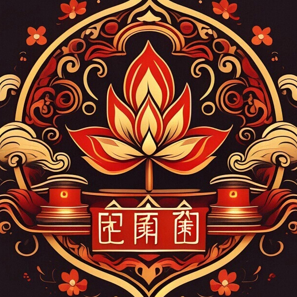 金记香烛佛具的LOGO