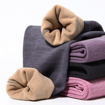 Mens Thickened Underpants Winter Warm Pants Winter Warm Pants Thickened Long Pants Camel Suede Cotton Pants Sweatpants EASY TO RELAX