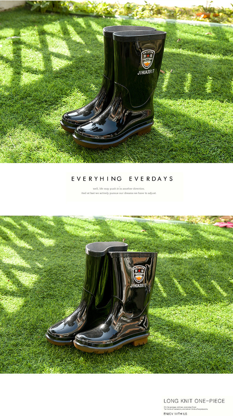 Chaussures - bottes caoutchouc homme pour printemps - semelle tendon - Ref 972061 Image 32