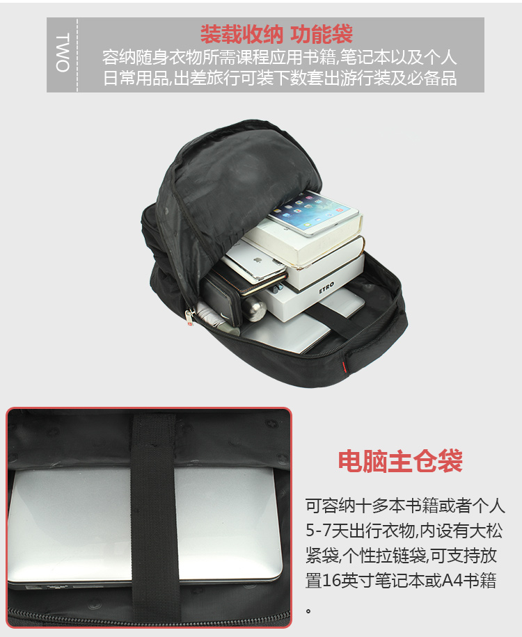 Swiss Swiss dao công suất lớn du lịch ngoài trời ba lô nam Oxford túi vải du lịch hành lý máy tính ba lô balo laptop nữ