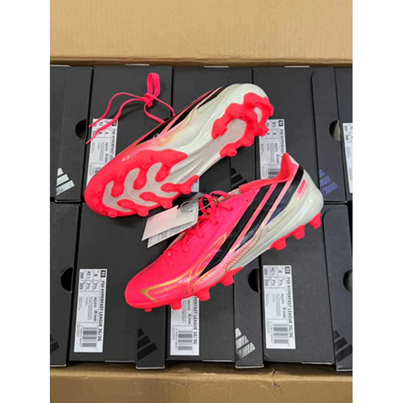 Authentic Adidas F50 Mid-Range Chinese Version Ag Short-Studded Training World Cup Soccer Shoes for Men Hq2373