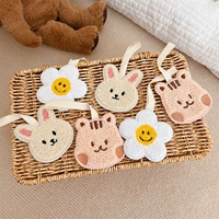 Брендовая мультяшная милая детская универсальная подвеска для детского сада для школьников, именная наклейка, с вышивкой