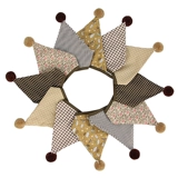 Ins nordic fengmao ball cotton delta delta banner детская комната фото фон Баннер Баннер Фестиваль детского сада флаг дня рождения