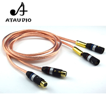 ATAUDIO Bedoon No. 10 single crystal copper fever balance line Mike wind line cannon male to female ten core