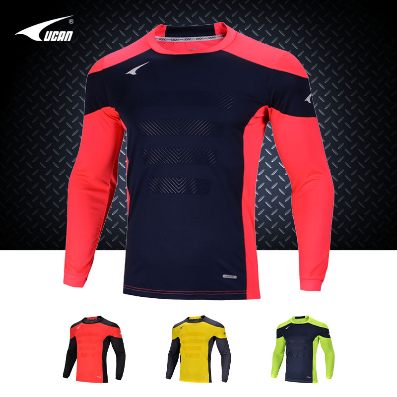 UCAN sharp goalkeeper blouses with new long sleeves goalkeeper clothes clothing gown K08106