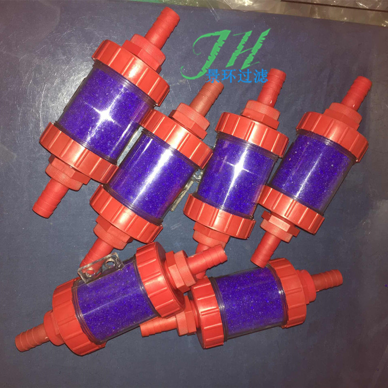 硅胶干燥呼吸阀脱水滤器过滤水蒸气除水油压机保护干燥器大口25MM