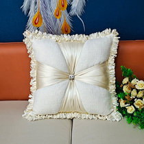 Nordic style neoclassical hugging living-room sofa cushions headboard decorated with pillows upscale luxury cotton linen New Chinese
