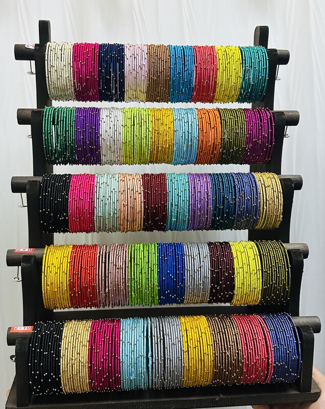 Bangle |   Indian Imported Metal Bracelets, Indian Bracelet Set, Bollywood Indian Dance Accessories, Set of 12