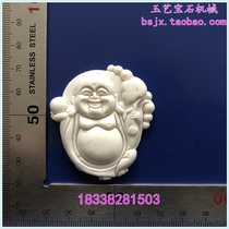 Jade Art Ultrasonic Carving Steel Mold Xiangpai Mold Gemstone Carving Mold New Shou Tao Ruyi Big Belly Buddha