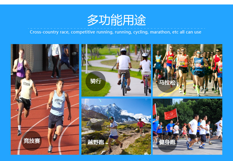 Aonijie xuyên quốc gia chạy ba lô 8L nam và nữ siêu nhẹ túi đeo sát vai marathon cưỡi chai nước balo phản quang