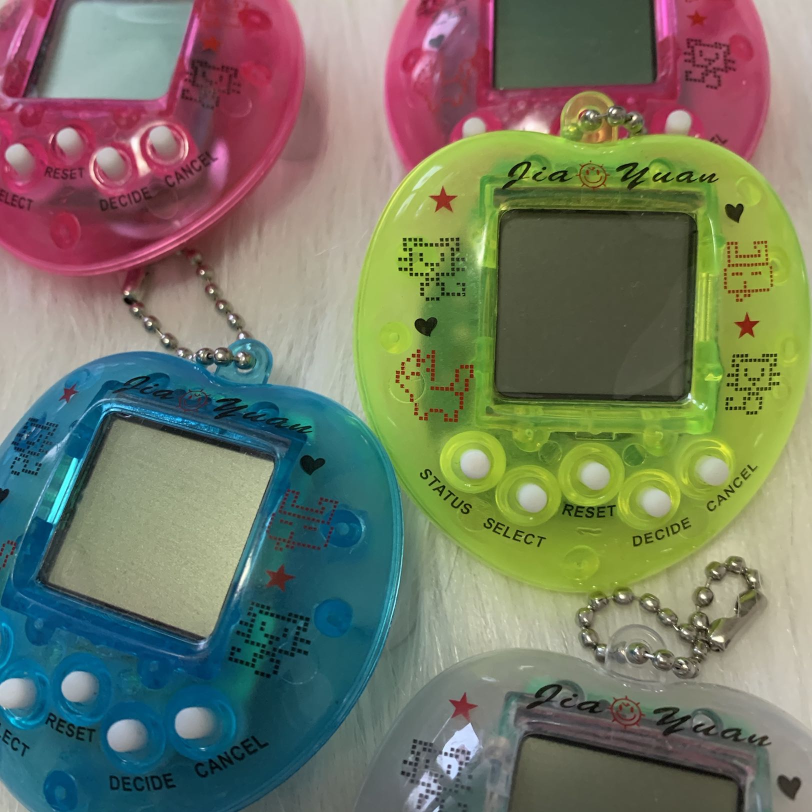 Pet machine virtual pet micro development game machine hot peach heart shape