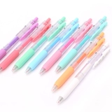 Японская зебра, ручка-роллер, свежие цветные карандаши для воды для школьников, канцтовары, широкая цветовая палитра, 0.5мм