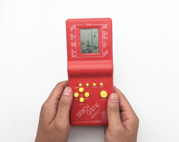Cổ điển Tetris trò chơi máy old-fashioned cầm tay nhỏ game console cầm tay 80 sau 90 hoài cổ đồ chơi máy chơi game cầm tay psp giá rẻ