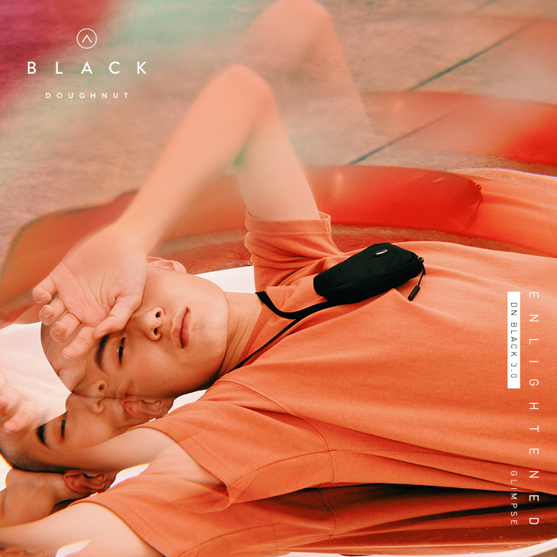 Doughnut Glitpse Doughnut Mini Neck Bag Coin Purse Key Card Bag Bluetooth Headset bag