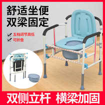 Xinhui 6363 elderly disabled toilet chair Elderly pregnant woman toilet chair Household mobile foldable toilet