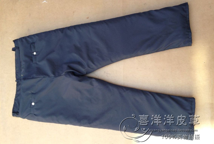 Mùa đông cộng với quần nhung da dày lông một chiếc quần da cừu nam và nữ kiểu quần trung và già cộng với phân bón để tăng quần short nam